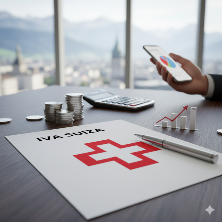 IVA Suiza guía completa tasas registro fiscalidad